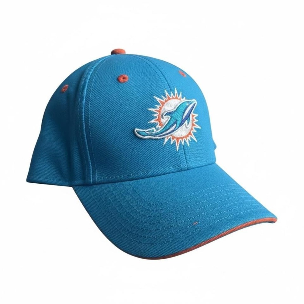 Kids Miami Dolphins blue adjustable cap